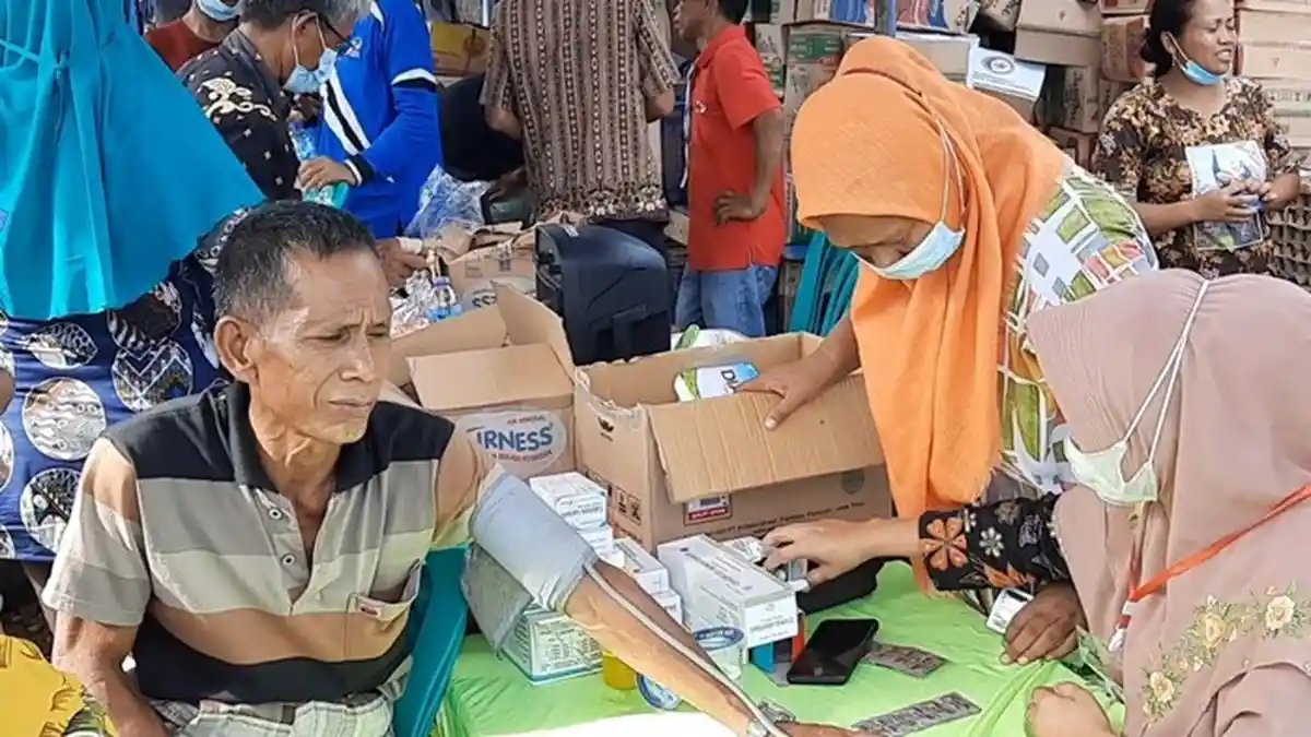 UPDATE Banjir di Pasenan Musi Rawas: Petugas Kesehatan Berjibaku, Warga Mulai Diserang Gatal-gatal