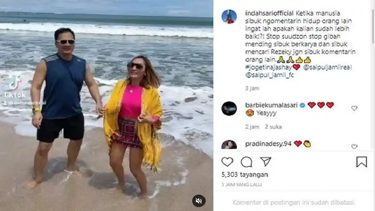 KPI Minta TV Tak Lagi Tampilkan Saipul Jamil, Indah Sari: Banyak Job dari Kementerian, Netizen Murka