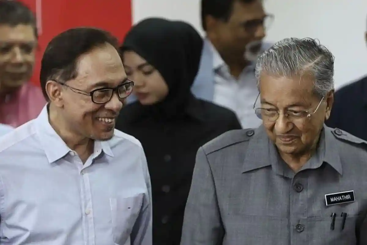 Terungkap Pengkhianatan Mahathir Mohamad, Anwar Ibrahim: Mahathir Janji Serahkan Kekuasaan ke Saya