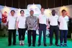 Febby Intan di Acara Aqua Danone National Cup 2014