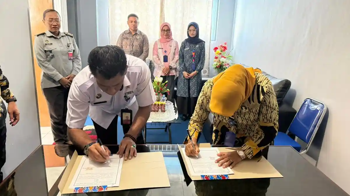 Perangi Narkoba di Bumi Bupolo, Lapas Namlea Teken MoU Dengan BNN Buru
