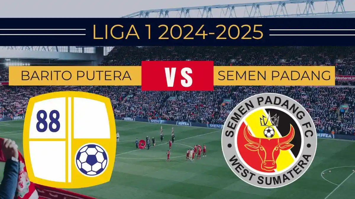 Link Live Streaming Barito Putera vs Semen Padang di Liga 1 Hari Ini, Kick-off Jam 15.30 WIB