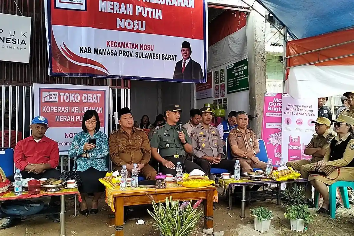 Hanya 2 Koperasi Merah Putih di Sulbar yang Resmi Beroperasi dan Jasdi Percontohan