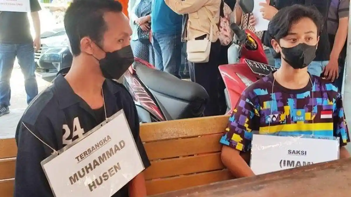 Rekonstruksi Kasus Mutilasi di Semarang, Setelah Membunuh Husen Mabuk dan Memesan 2 PSK