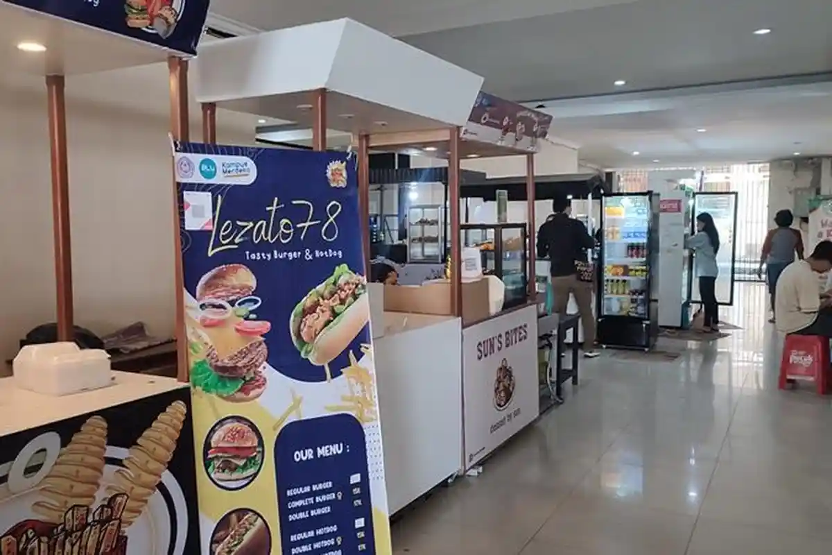 Potret Pusat Inovasi Wirausaha Unsrat Manado Sulawesi Utara, Diserbu Pengunjung