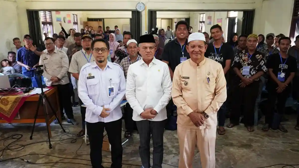 Sosialisasi Program Makan Bergizi Gratis di Pulau Jambu Kampar, Wujudkan Generasi Sehat Indonesia