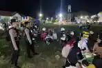 Polisi Kawal Car Free Night di Selayar