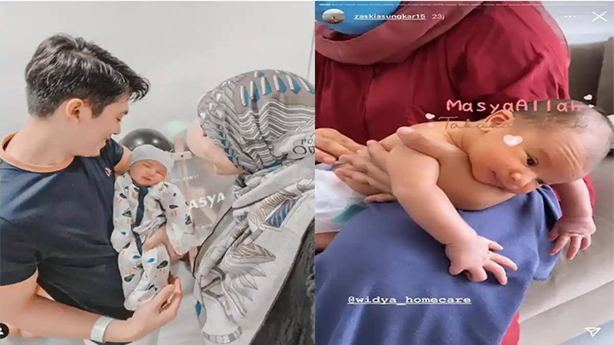 Potret Menggemaskan Baby Ukkasya Saat Dipijat Curi Perhatian,  Zaskia Sungkar 'Masyaallah'