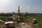 Replika Menara Eiffel Dari Bambu di Tasikmalaya