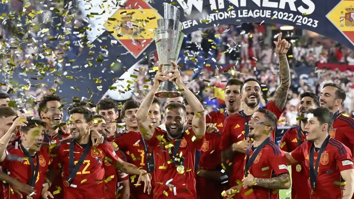 Hasil Final Nations League Spanyol vs Kroasia, Spanyol Juara Lewat Adu Penalti