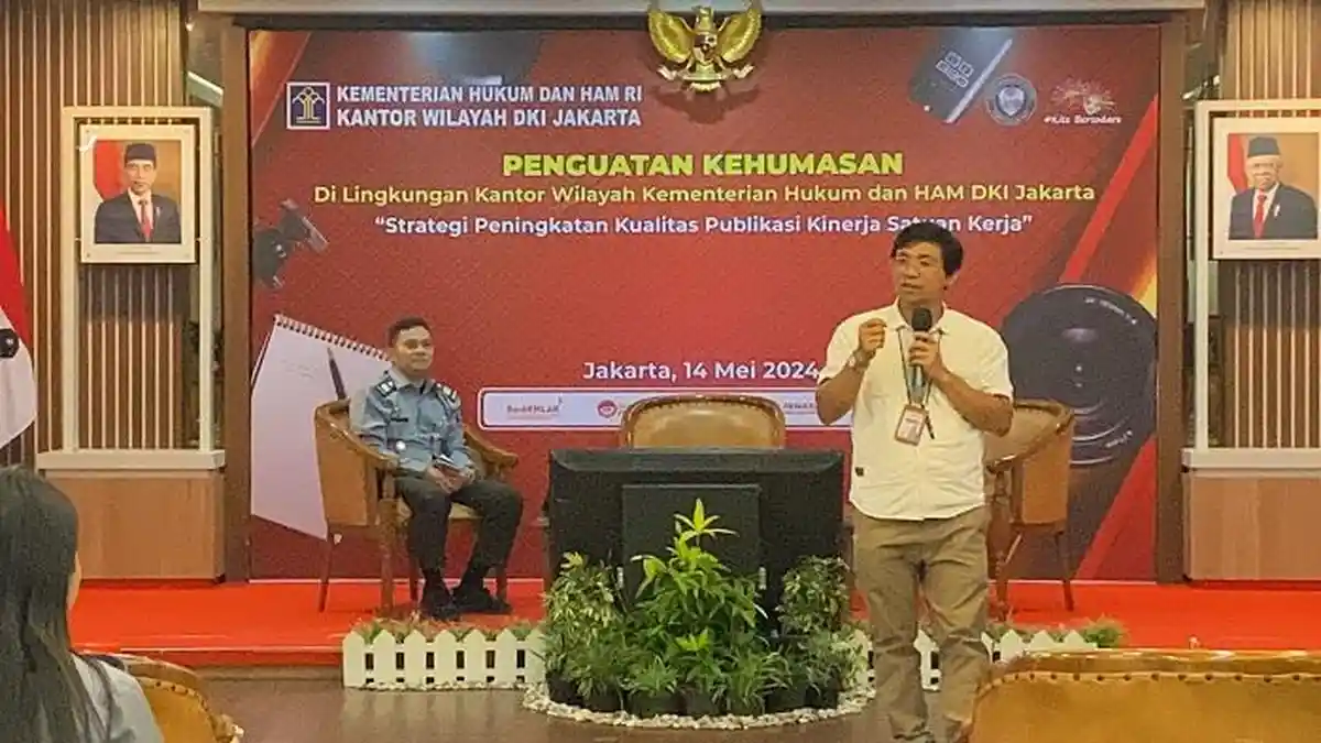 Hadiri Diskusi Penguatan Kehumasan, Pimred Warta Kota Jelaskan Cara Kerja Algoritma Pencarian Google