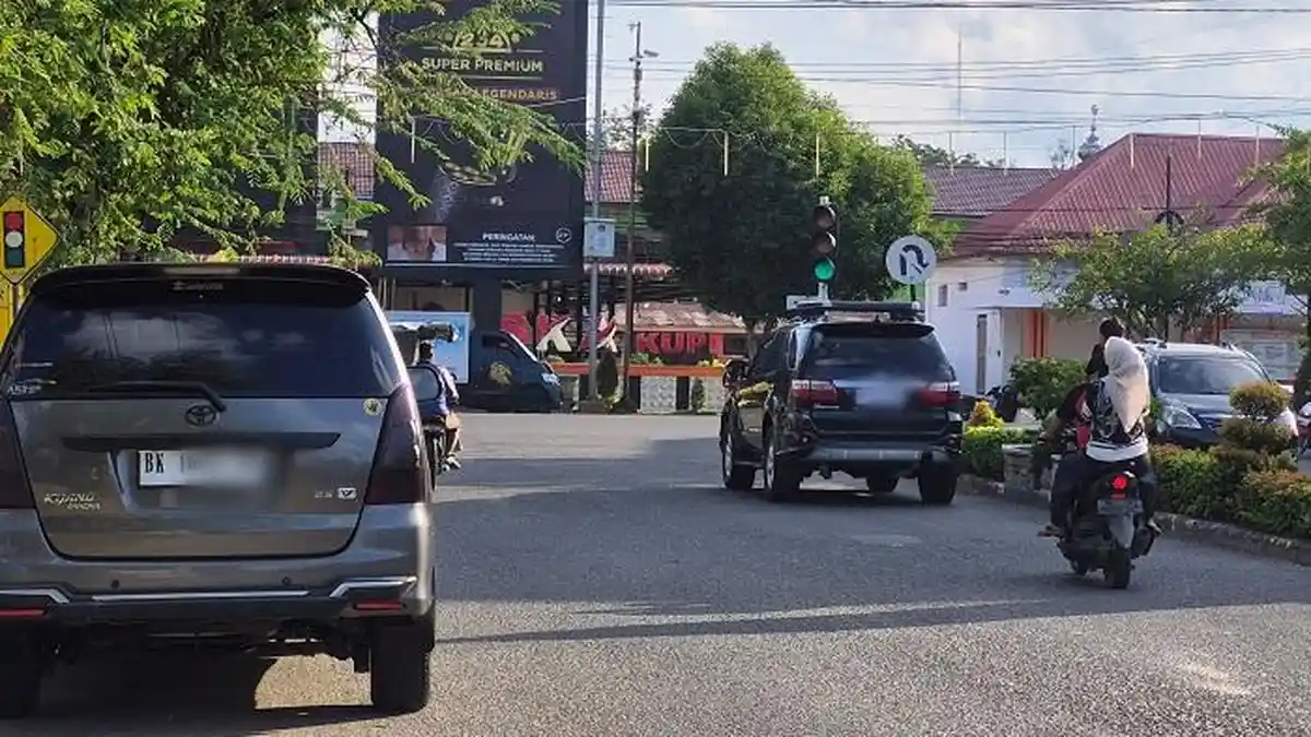 Di Kota Langsa, Mobil Berplat BK Diperkirakan Capai 70 Persen