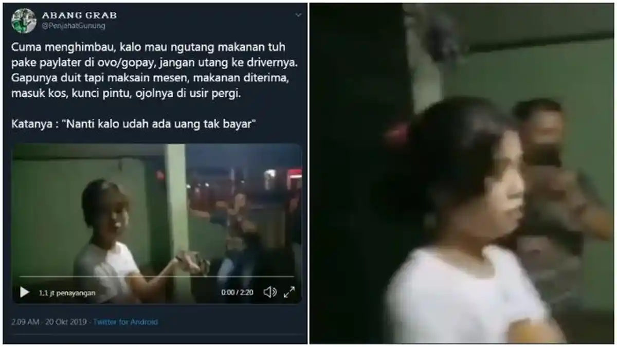 VIRAL Customer Tak Mau Bayar Pesanan Makanan via Ojol, Kunci Pintu Usir Driver begitu Terima Makanan