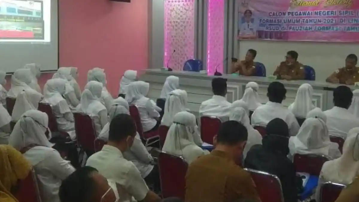 43 Tenaga Medis dan Non Medis CPNS 2021 Mulai Bekerja di RSUD Bireuen