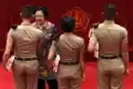 Megawati Soekarnoputri Beri Pembekalan Bagi Calon Perwira