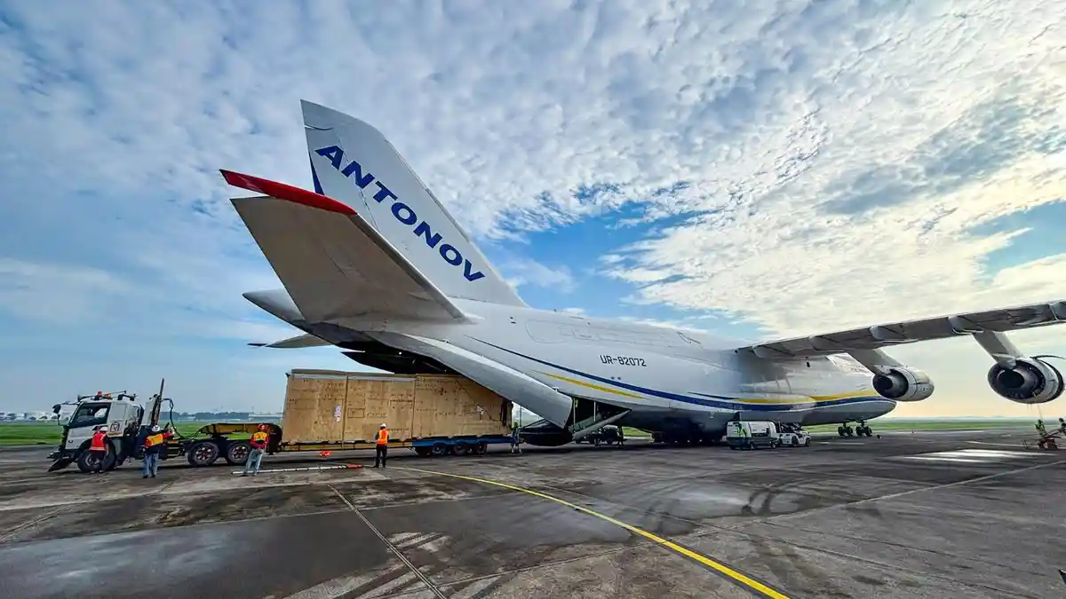 Freeport Percepat Perbaikan Smelter Gresik, Komponen Didatangkan dengan Pesawat Kargo Antonov