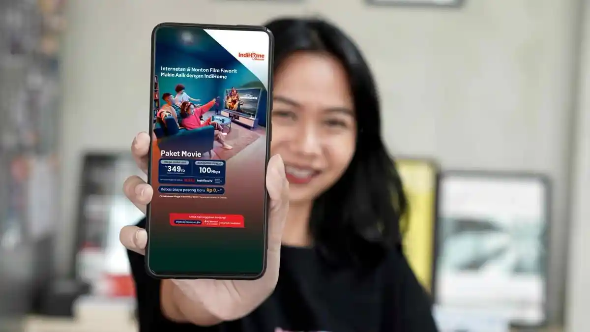 Telkomsel Hadirkan Hiburan Digital di Rumah dengan IndiHome Paket Movie Terbaru, Mulai Rp349 Ribu