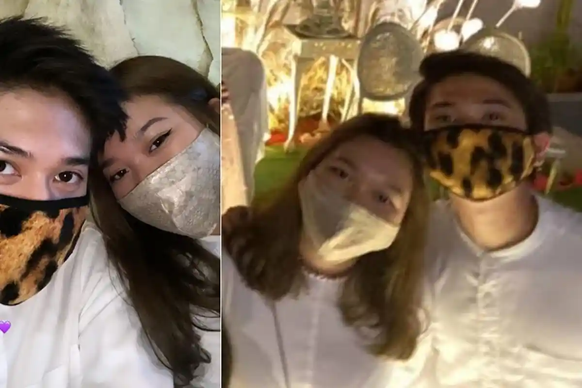 Akhirnya Go Public, Iqbaal Ramadhan Pamerkan Kemesraannya dengan Zidny Lathifa saat Kondangan Bareng