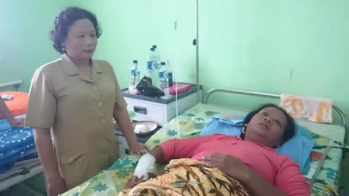 Usai Demam Tinggi Tiga Hari, Hartatik Muntahkan 66 Jarum Jahit Karatan