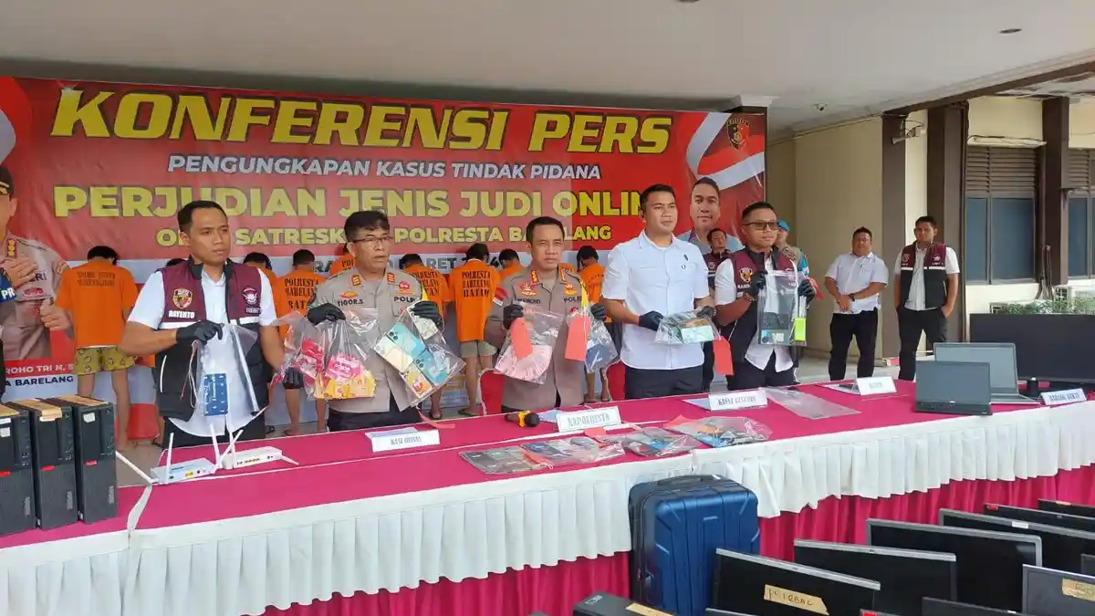 BREAKING NEWS, Polisi Ungkap Judi Online di Batam, Omzet Hingga Rp 2,2 Miliar