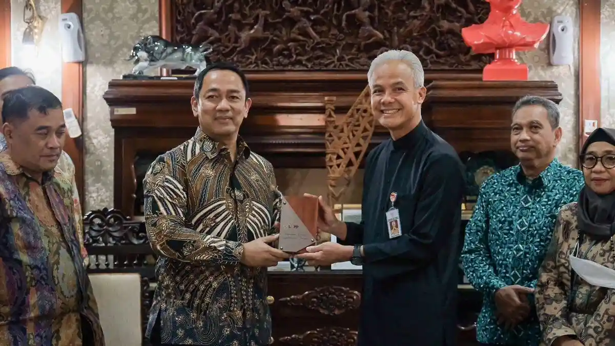 Hendi Temui Ganjar, LKPP Tunjuk Pemprov Jateng Sebagai Role Model Pengadaan Barang dan Jasa