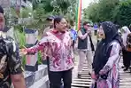 Wagub Mian Minta Penanganan Langsung Jembatan Amblas di Air Merah Rejang Lebong ke Gubernur Helmi