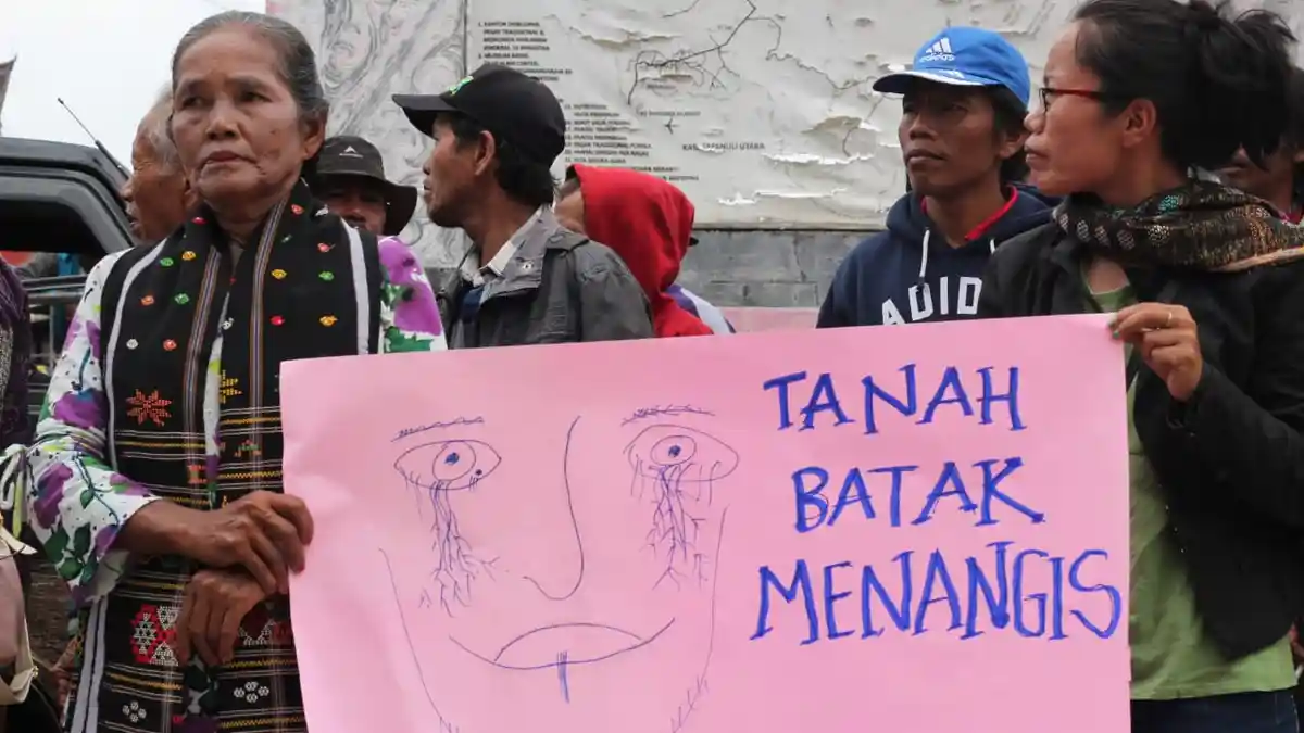 Masyarakat Adat Bius Raja Na Opat Sigapiton Tuntut Pemerintah Kembalikan Lahan
