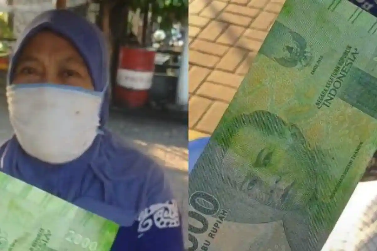Viral Kisah Penjual Nasi Pecel Ditipu Pembeli, Diberi Uang Rp 2 Ribu yang Dicat seperti Rp 20 Ribu