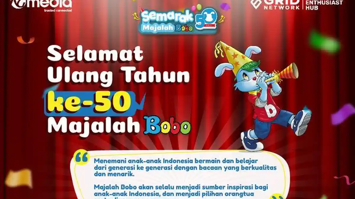 Majalah Bobo Sudah Temani Anak-anak Selama 50 Tahun, Ini Perjalanannya