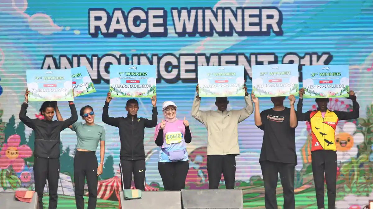 Hadirkan Ajang Karbon Netral, Pelari Apresiasi Pertamina Eco RunFest 2024