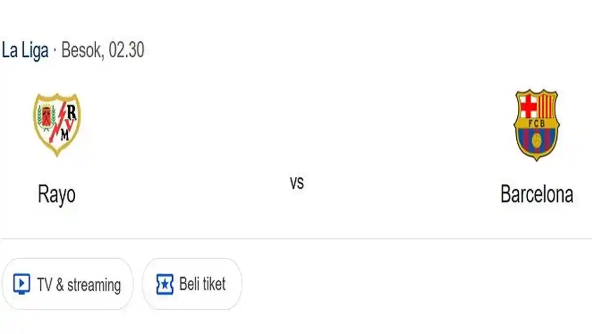 Prediksi Skor dan Susunan Pemain Rayo Vallecano VS Barcelona, Adu Tajam De Frutos dan Raphinha