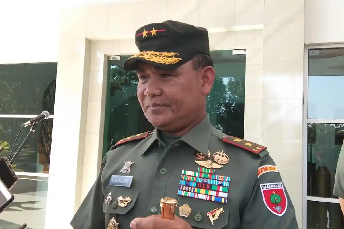 Kodam XIV Hasanuddin Siap Bantu Polri Antisipasi Teror Saat Natal dan Tahun Baru