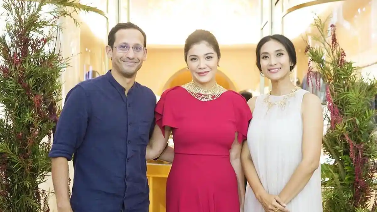 Istri Mendikbud Nadiem Makarim Jarang Terekspose, Inilah Deretan Karier Cemerlang Franka Franklin