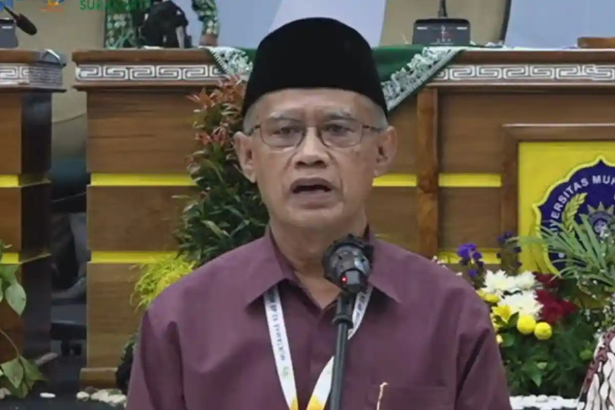 BREAKING NEWS Haedar Nashir Terpilih Kembali Jadi Ketum Muhammadiyah, Sekum Abdul Mu'ti