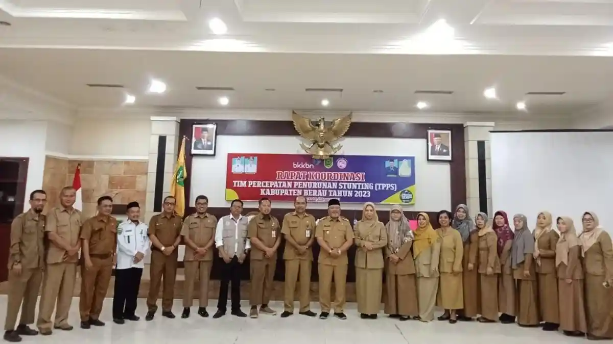 Upaya Penurunan Stunting, Wabup Berau Minta Peran OPD Lebih Aktif