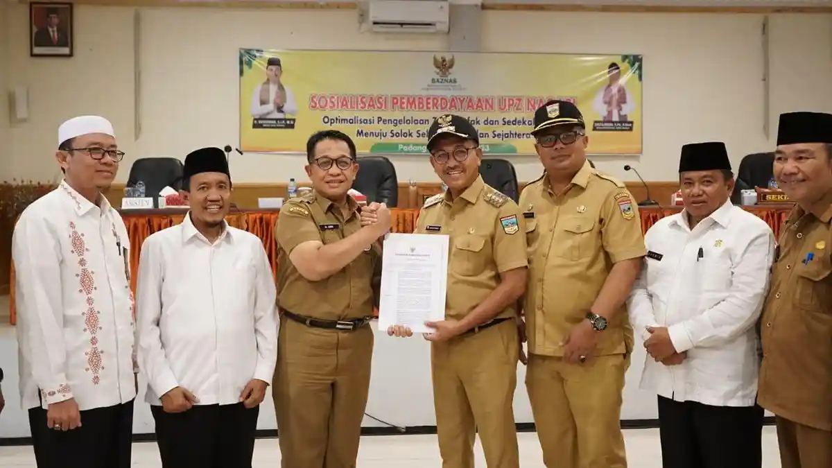 Pemkab Solsel Terima, SK Panitia MTQ Nasional ke-XL Tahun 2023