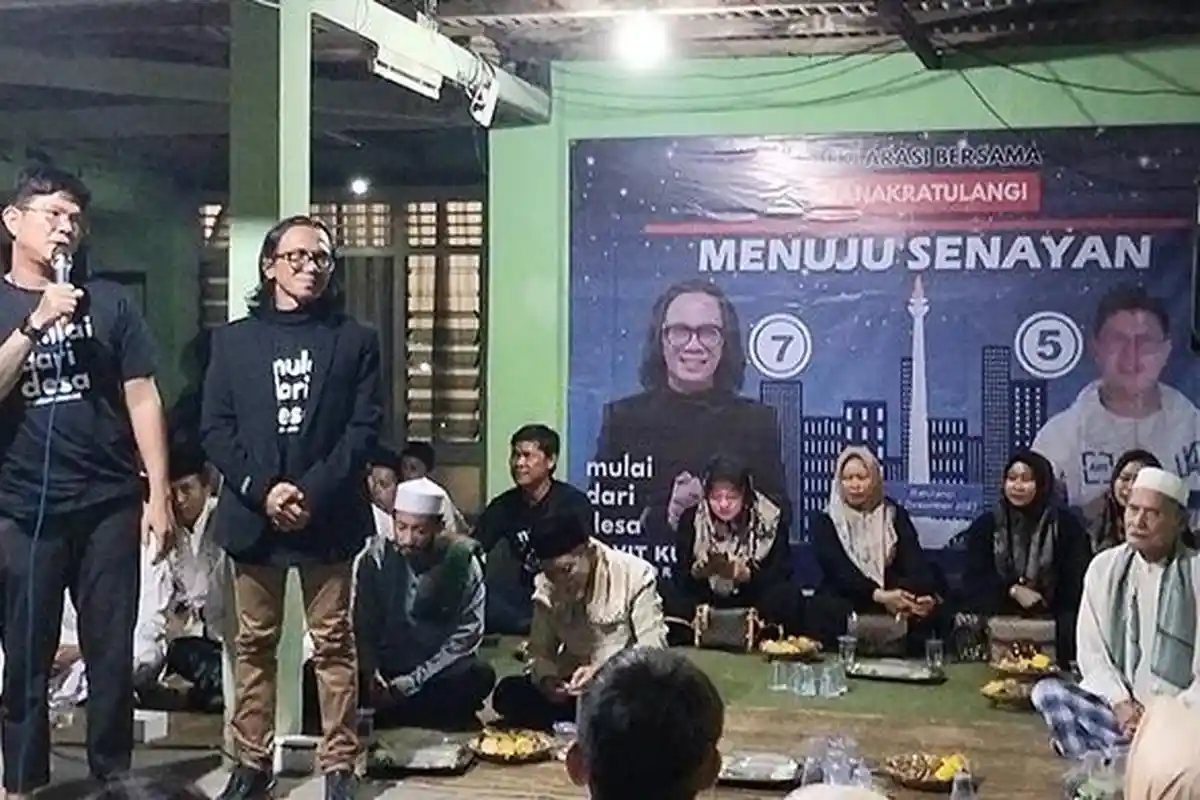 Andika Kangen Band dan Davit Menangis saat Kampanye di Tanah Kelahiran