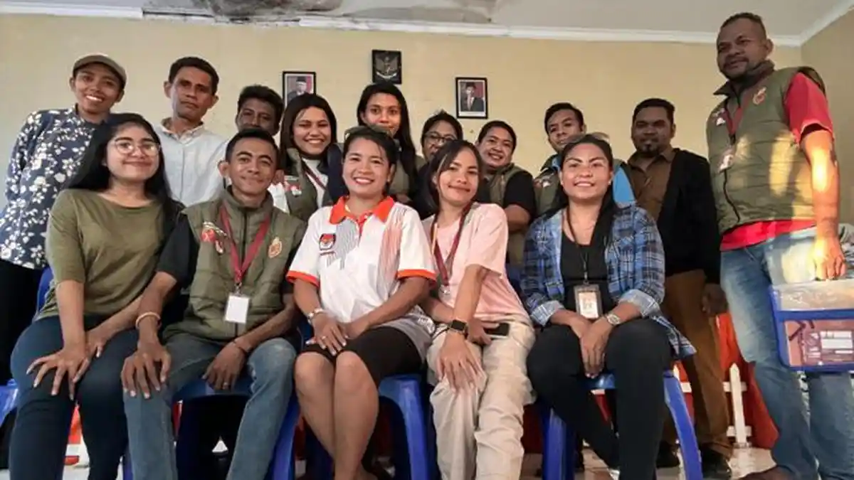 Coklit Data Pemilih di Batuplat Kota Kupang Berjalan Lancar