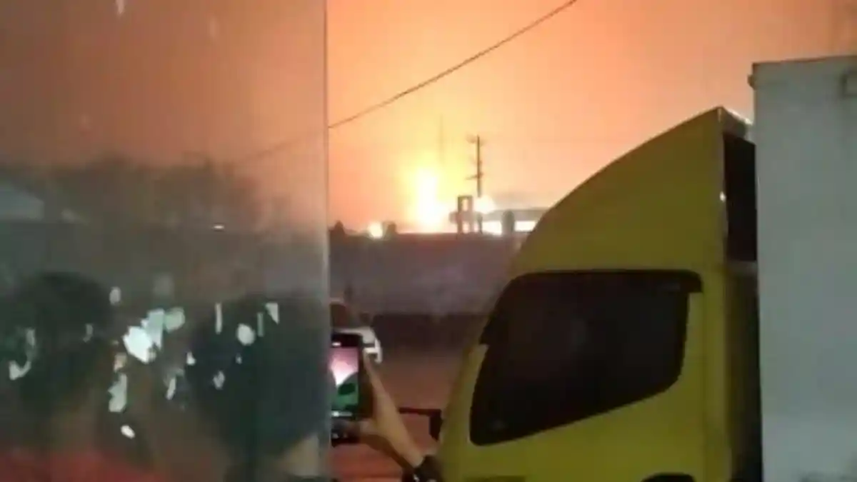 Kepala Pemadam Kebakaran Benarkan Kilang Minyak Pertamina di Cilacap Terbakar