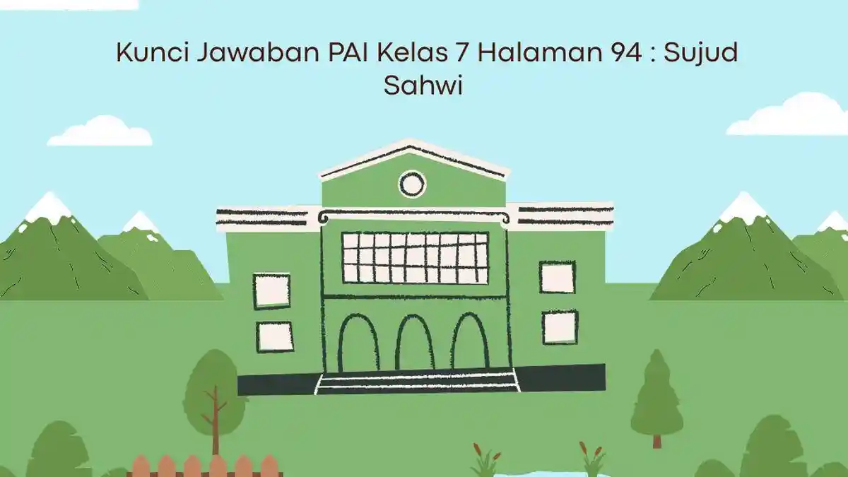 Kunci Jawaban PAI Kelas 7 Halaman 94 : Sujud Sahwi