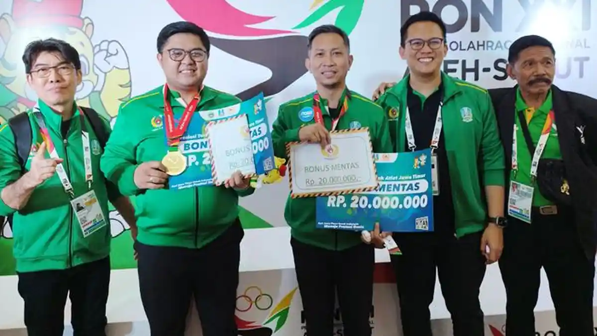 Boling Jatim Double Putra Raih Emas PON XXI 2024, Double Putri Sabet Perak