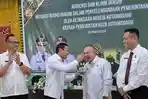 Seusai Teken MoU, Wali Kota Kotamobagu Weny Gaib Beri Selamat HUT Kajari Tasjrifin Halim