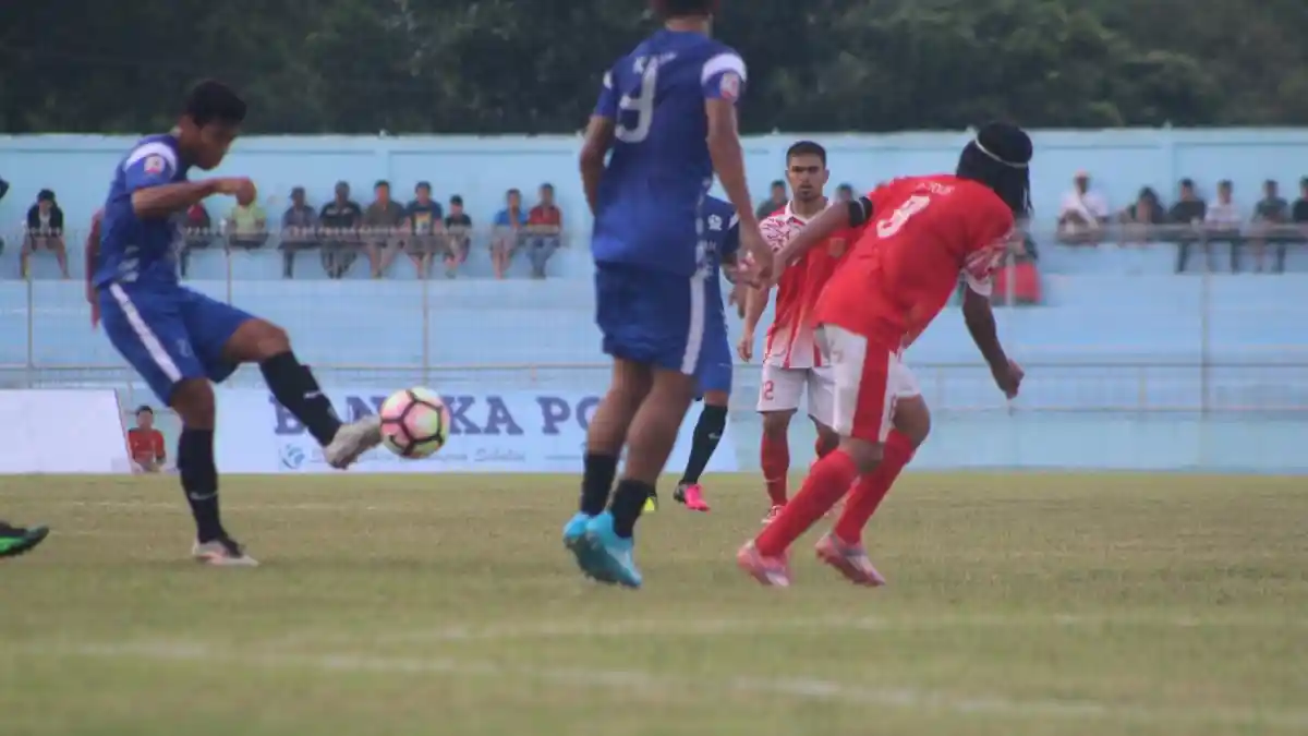 PS Timah Babel Raih 3 Poin di Kandang