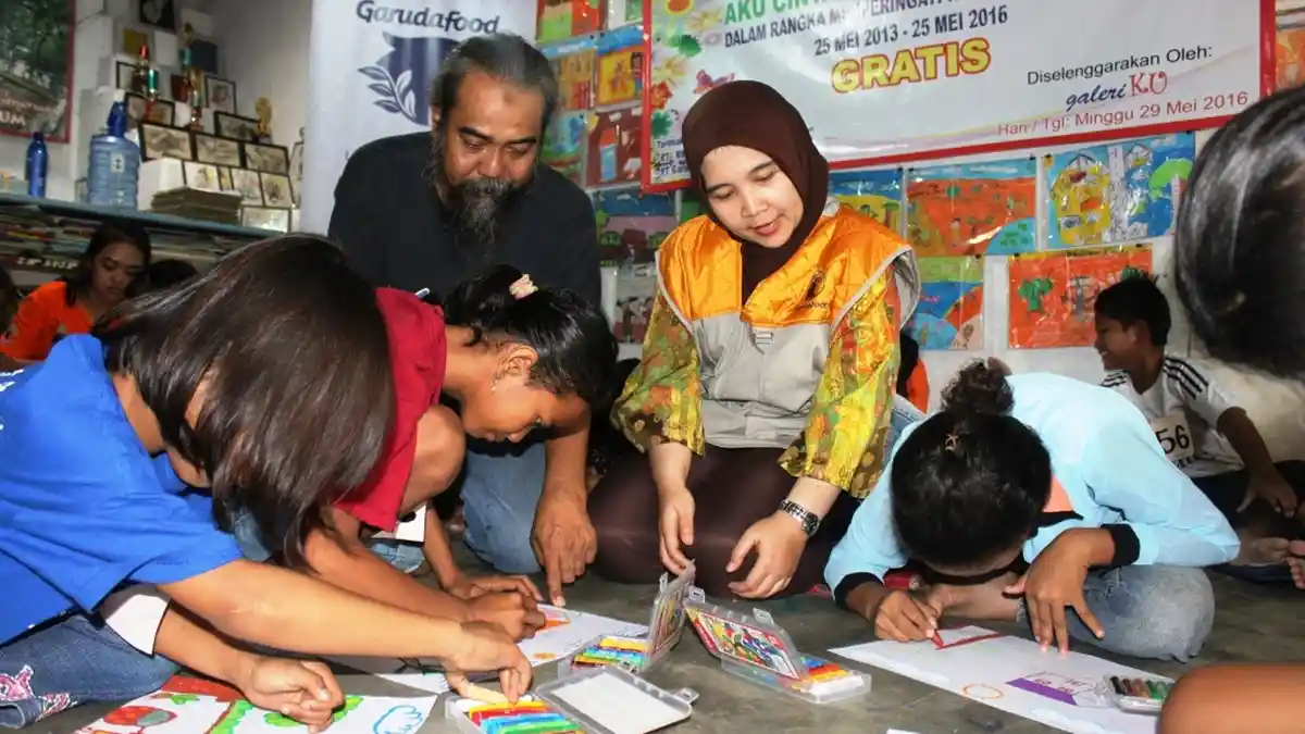 Ubah Karakter Anak Lewat Seni