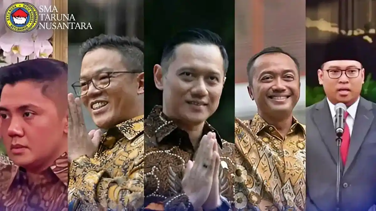 PROFIL SMA Taruna Nusantara dan 5 Alumni yang Jadi Menteri Kabinet Merah Putih Era Prabowo