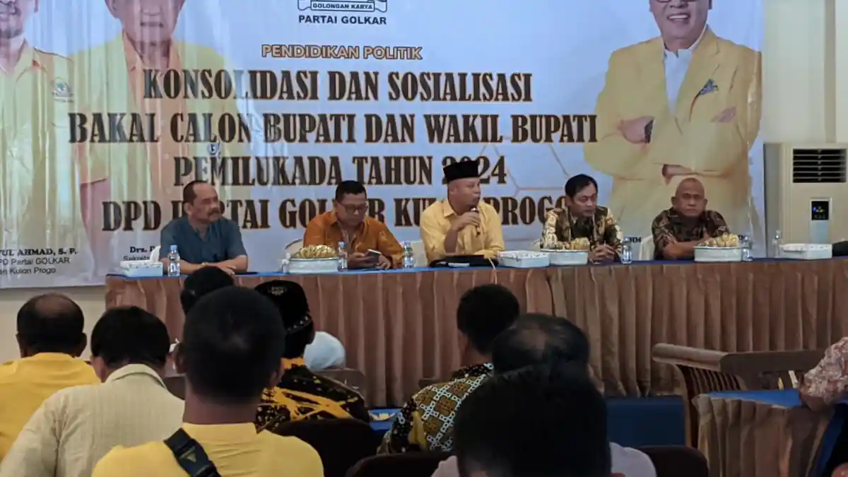 DPD Golkar Kulon Progo Mulai Kenalkan 4 Balon Peserta Pilkada 2024