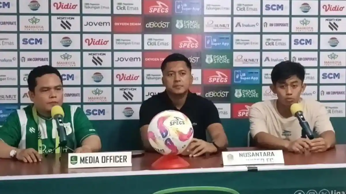 Nusantara United FC Akui Kemenangan PSMS Medan, Begini Kata Pelatih