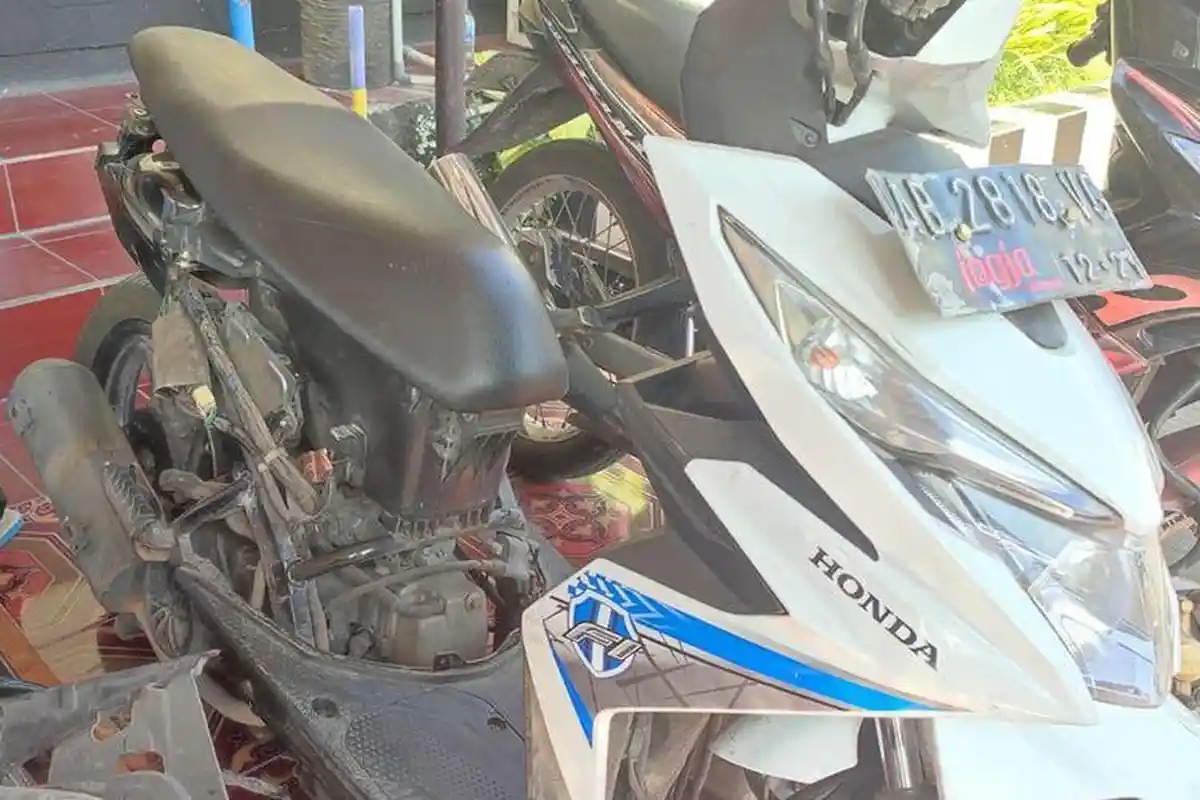 Motor Curian di Magelang Dipergoki Pemilik Asli, Hafal Lecet-lecet di Bodi