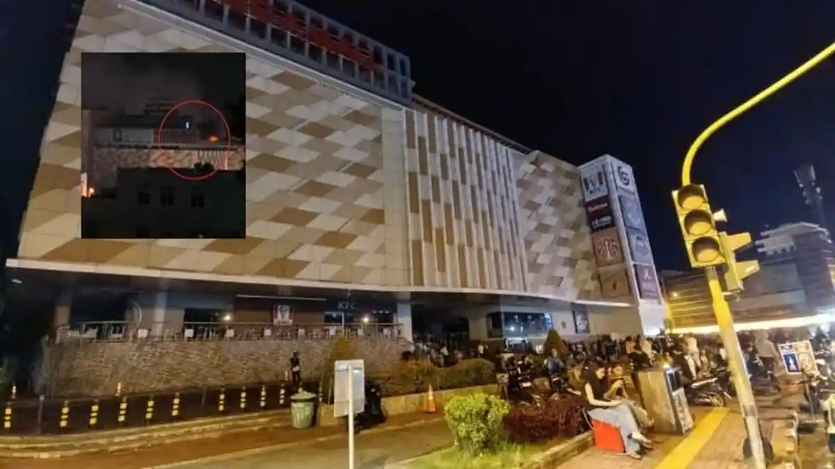 Titik Sumber Api Kebakaran Megamall Manado di Ruang Engineering Lantai 3
