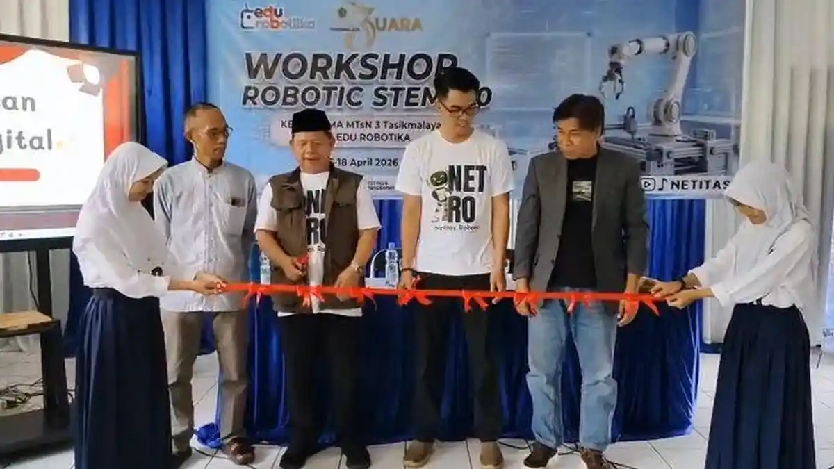 MTsN 3 Tasikmalaya Resmi Meluncurkan Kelas Robotic STEM 4.0